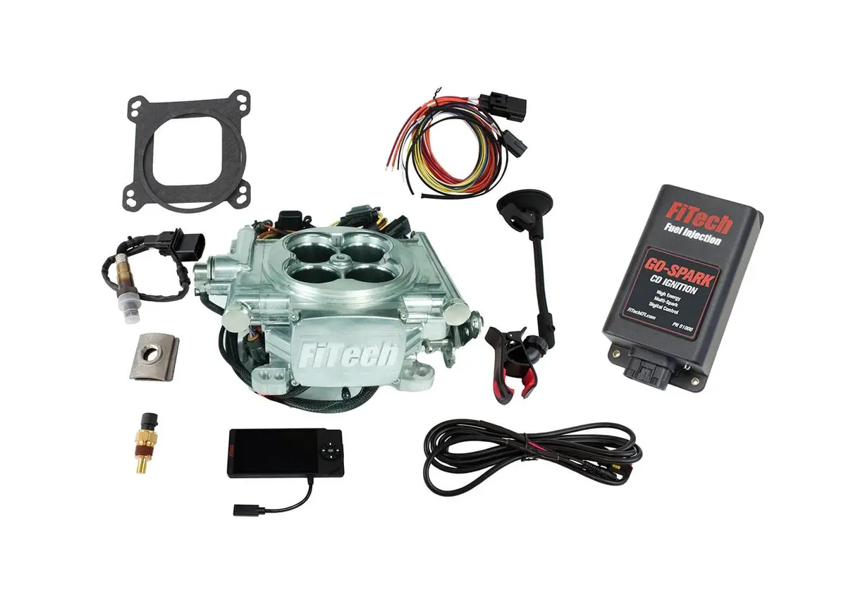Fitech Go Efi 4 Self-Tuning Fuel Injection System (600 Hp) With Go Spark Cdi – 93006 1