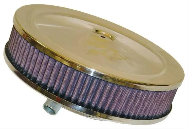 K&N Kn60-1110 Stainless Steel Custom Air Cleaner Assembly – 9" X 2" 1