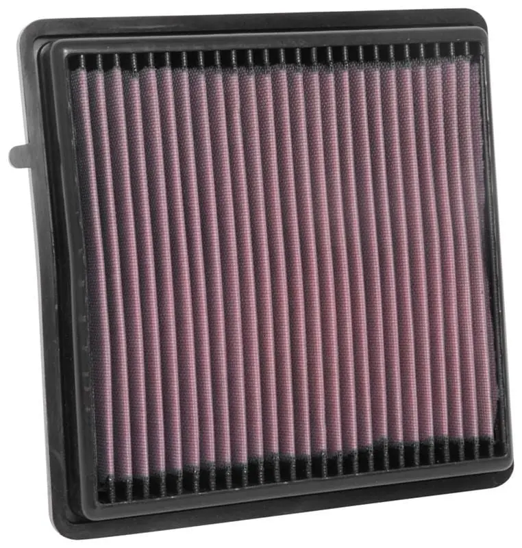 K&N Reusable High-Flow Air Filter With Washable Oiled Cotton Media 1