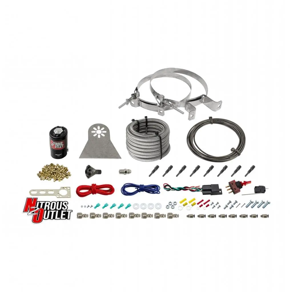 Nitrous Outlet Dry-System Nitrous Oxide Kit Model 00-10481-H-Dry-12 1