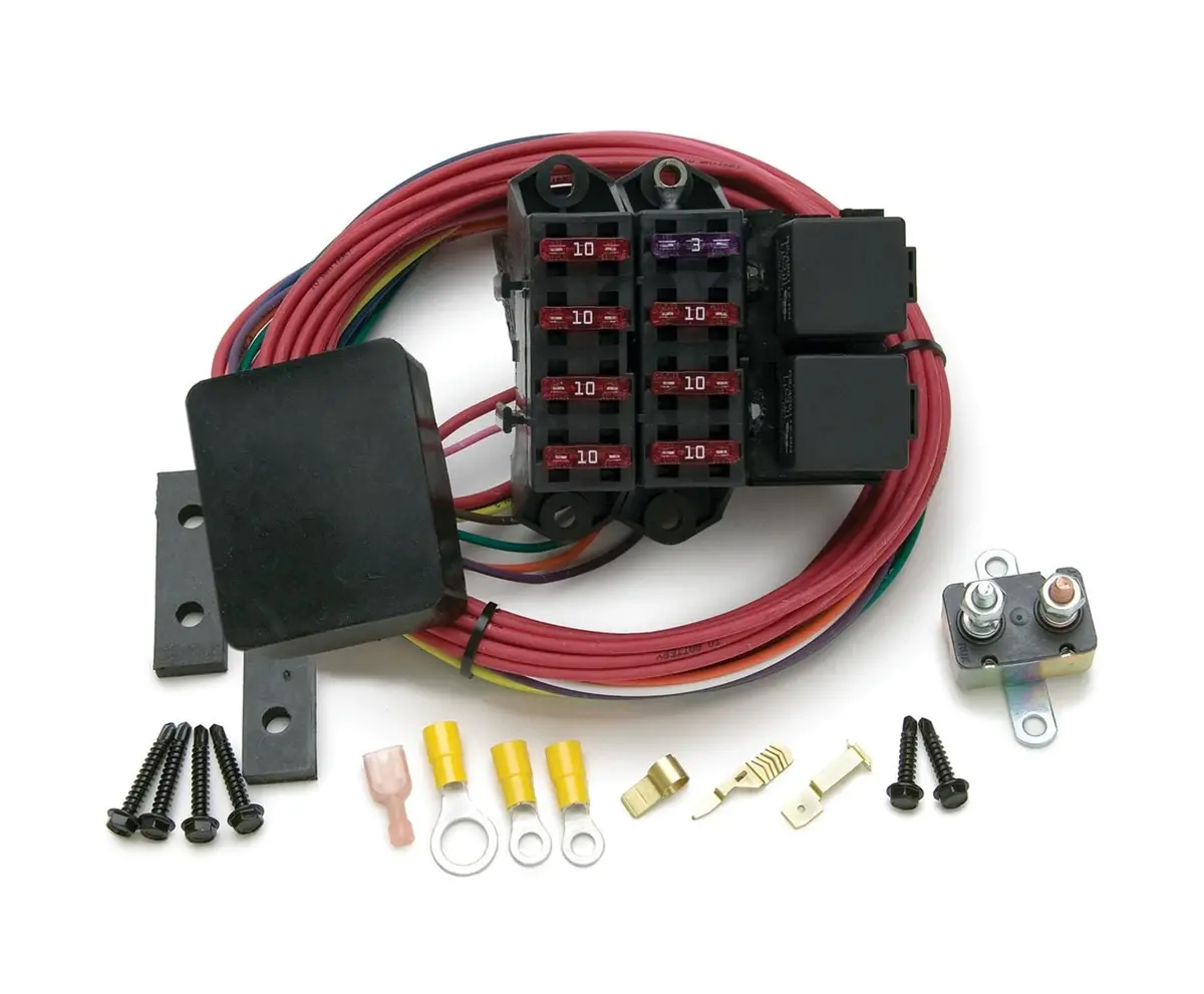 Painless Performance 7-Circuit Weatherproof Auxiliary Fuse Block Kit – Cirkit Boss (7 Ignition, 12V) 1