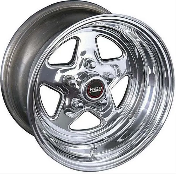 Prostar We96-54204 15" X 4" Polished Aluminum Wheel 1
