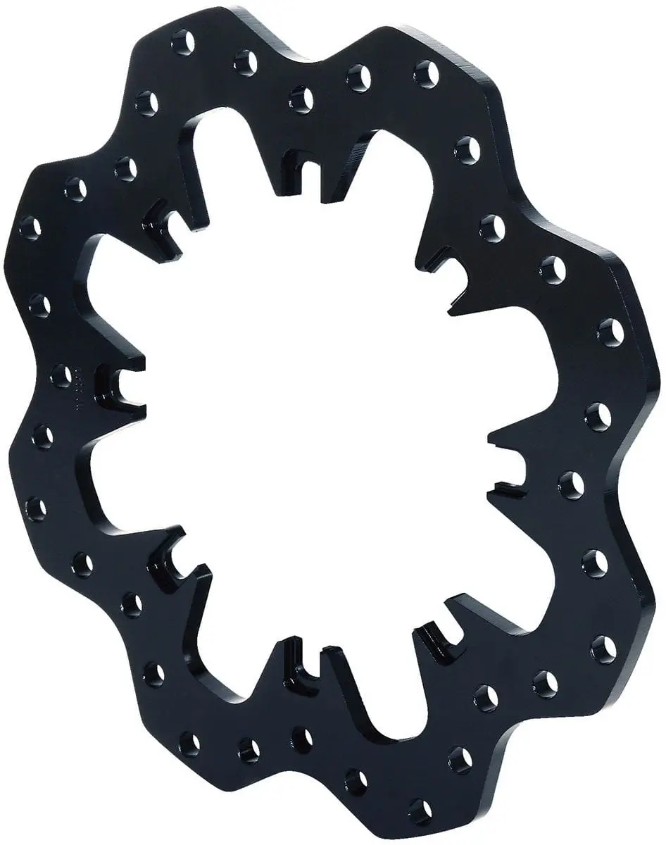 8-Bolt Dynamic Mount Scallop-Style Drilled Steel Brake Rotor – Wb160-5855 1