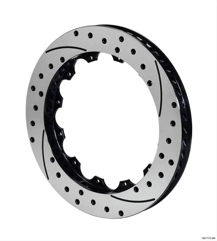 Wilwood Srp Drilled Brake Rotors – 160-7799-Bk (Front/Rear Compatible) 1
